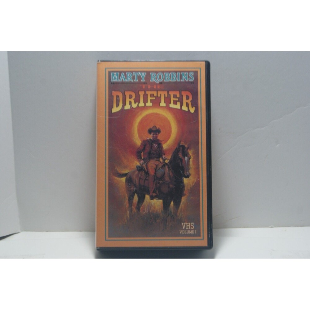Marty Robbins The Drifter Volume 1 VHS Western Hardshell